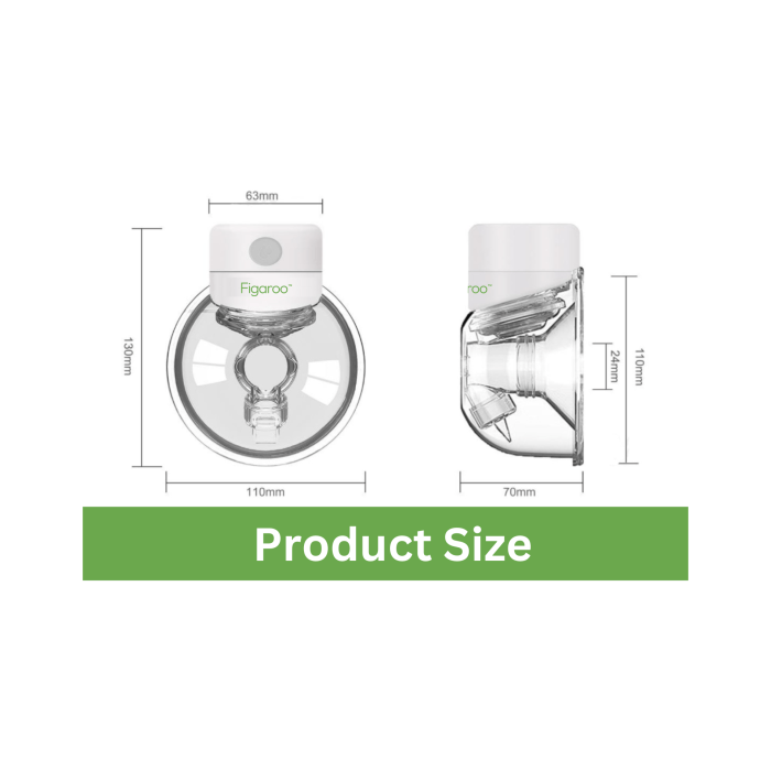 Figaroo™ FS12 Hands-Free Wearable Breast Pump